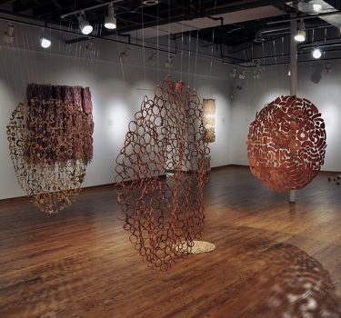 Anyanwu. Ceramics and rope. 2008