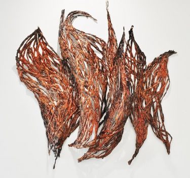 No Condition is Permanent. Newspapers and Acrylic. 2013