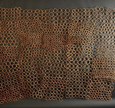 Rapa. Ceramic and burlap. 2008