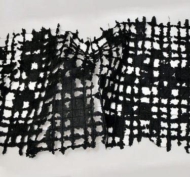 Repossessed. Handmade paper, dye and twine. 2009