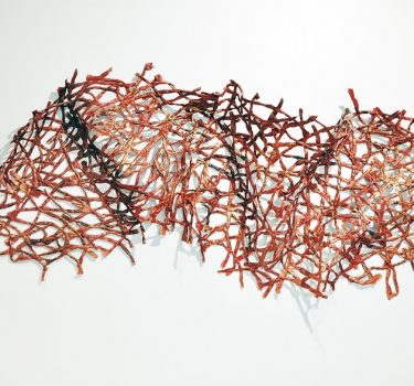 What Will Be Will Be. Newspapers and acrylic. 2013