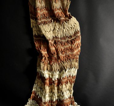 Alaigbe. Ceramics and burlap. 2008