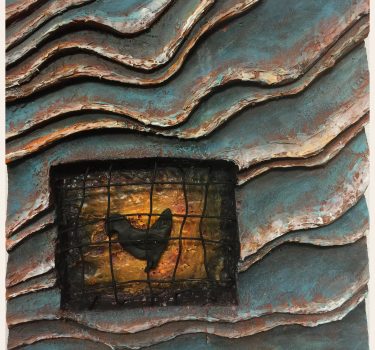 Poetry series 4. Acrylic on foam. 2019