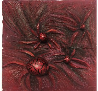 Poetry series 2. Acrylic on foam. 2019