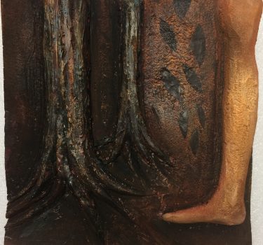 Poetry series 1. Acrylic on foam. 2019