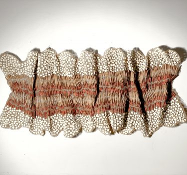 Providence. Ceramic and burlap | 2019